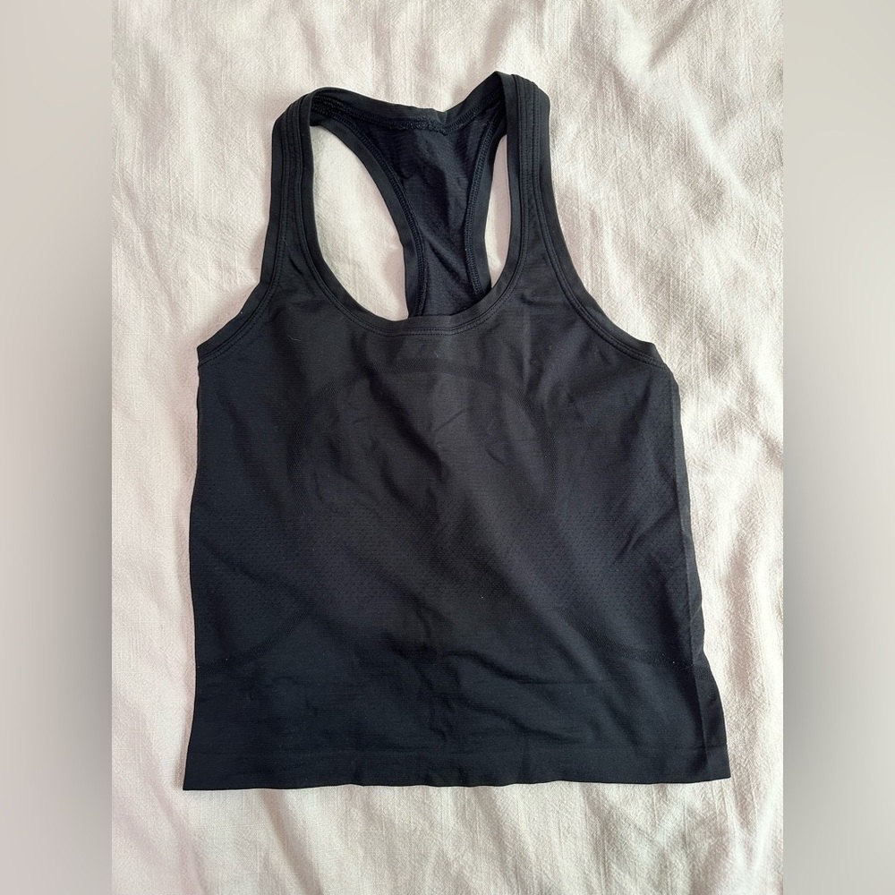 Lululemon Black Racerback Tank Top